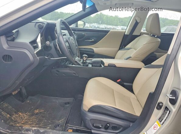 58ABZ1B1XKU004079 2019 LEXUS ES Gold Вид салону спереду