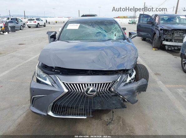 58ABZ1B1XKU022324 2019 LEXUS ES 350 Gray წინა პანელის ხედი