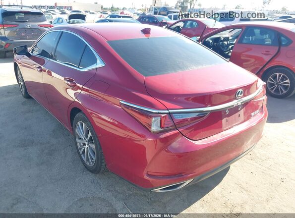58ABZ1B1XKU045473 2019 LEXUS ES 350 Red Հետևի ձախ
