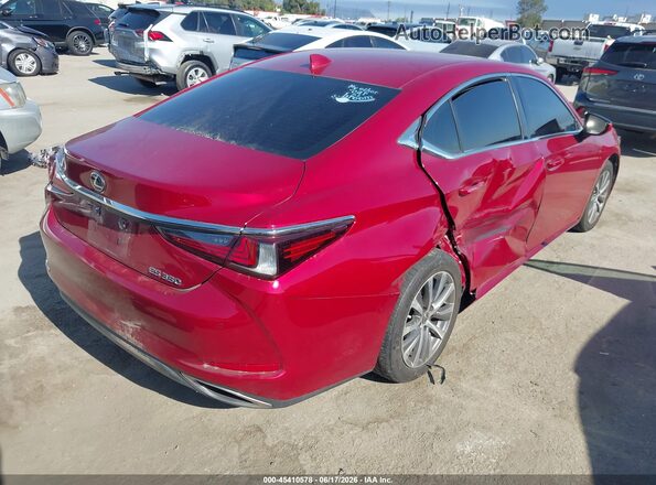 58ABZ1B1XKU045473 2019 LEXUS ES 350 Red Հետևի աջ