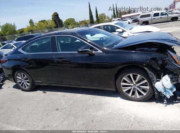 58AC21B14LU005724 2020 LEXUS ES 300H Black Вид задньої частини салону