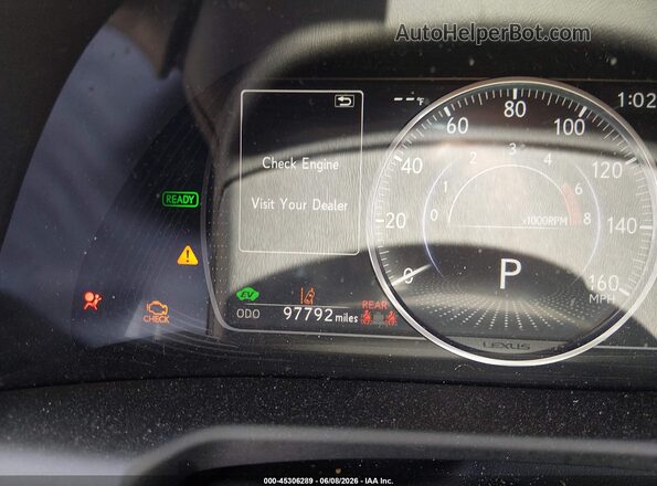 58AC21B14LU005724 2020 LEXUS ES 300H Black 