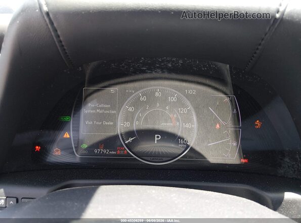 58AC21B14LU005724 2020 LEXUS ES 300H Black Вид задніх сидінь