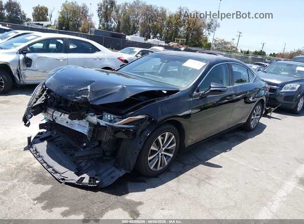 58AC21B14LU005724 2020 LEXUS ES 300H Black Передня ліва чверть
