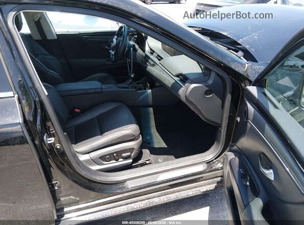 58AC21B14LU005724 2020 LEXUS ES 300H Black Вид салону спереду