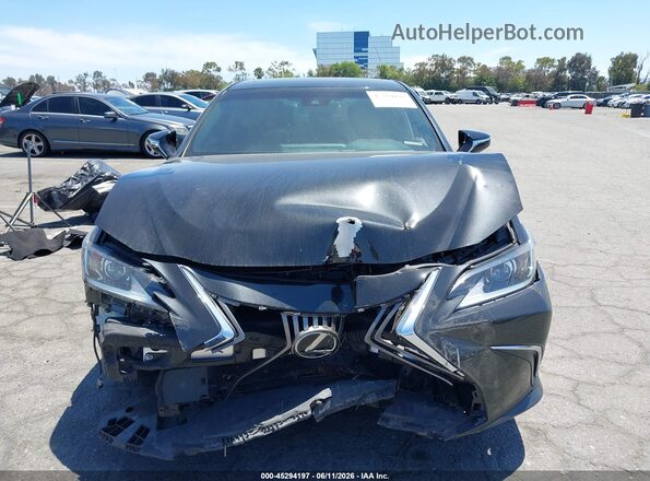 58ACZ1B11LU080022 2020 LEXUS ES 350 Black Instrument cluster view
