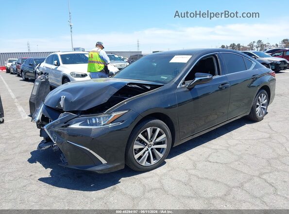 58ACZ1B11LU080022 2020 LEXUS ES 350 Black Front left
