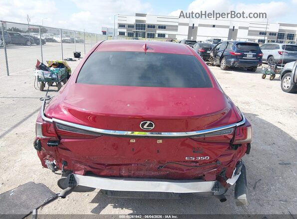 58ACZ1B12NU114956 2022 LEXUS ES 350 Red Front view