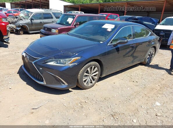 58ACZ1B16LU055133 2020 LEXUS ES 350 Dark Blue წინა მარცხენა ხედი სამი მეოთხედიდან