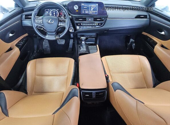 58ACZ1B18NU136668 2022 LEXUS ES White Вид панелі приладів