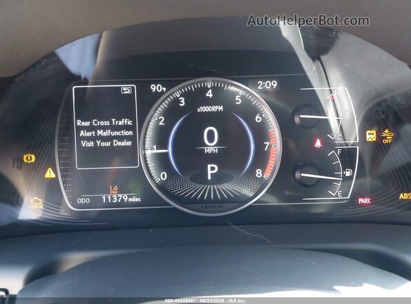 58ACZ1B19SU218694 2025 LEXUS ES 350 Black Հետևի նստատեղերի տեսք