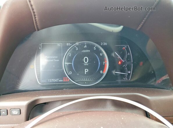 58ACZ1B1XMU089285 2021 LEXUS ES Black Instrument cluster view