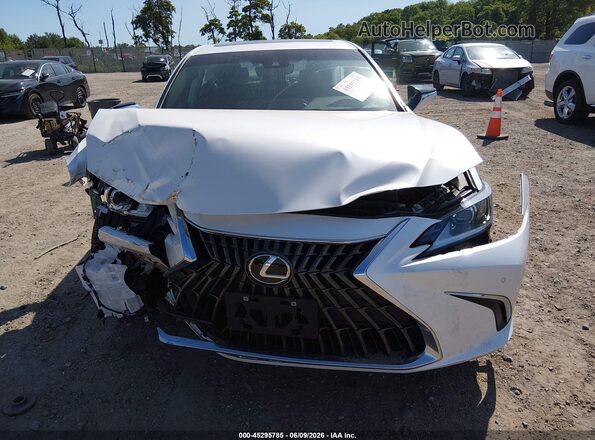 58AD11D11NU009138 2022 LEXUS ES 250 White Առջևի վահանակի տեսք