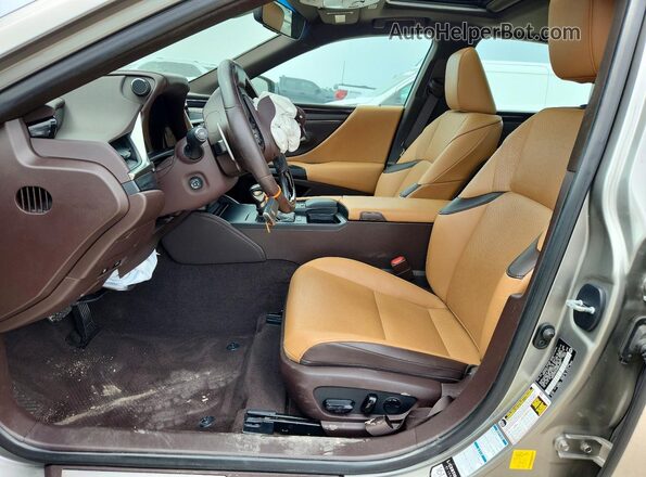 58AD11D14MU003820 2021 LEXUS ES Silver Вид салону спереду