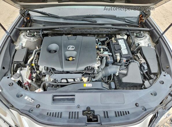 58AD11D14MU003820 2021 LEXUS ES Silver Вид задньої частини салону