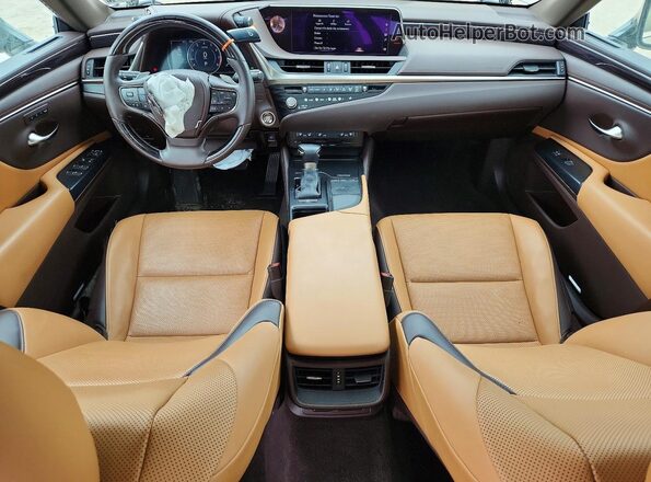 58AD11D14MU003820 2021 LEXUS ES Silver Вид панелі приладів