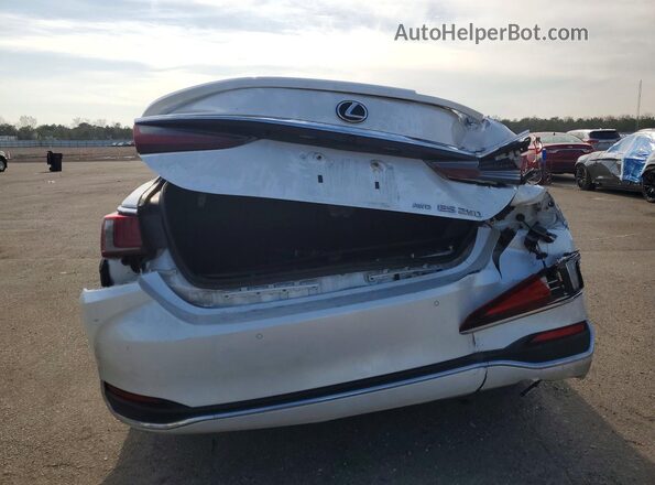 58AD11D17NU008463 2022 LEXUS ES White Widok z tyłu