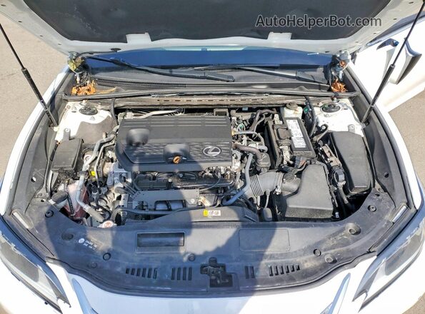 58AD11D17NU008463 2022 LEXUS ES White Widok wnętrza z tyłu