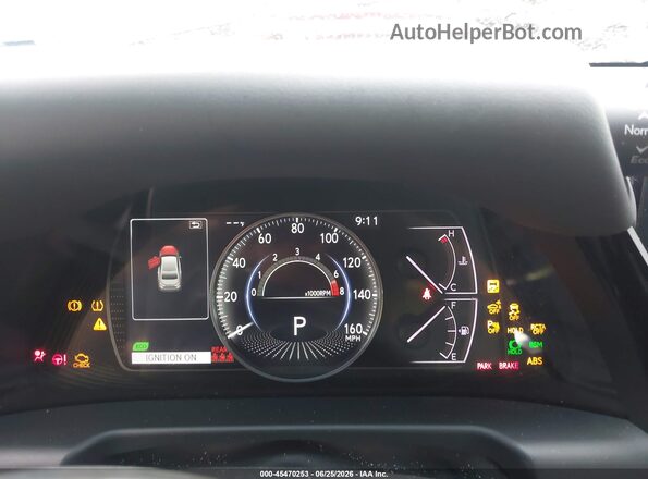 58AD11D17NU009189 2022 LEXUS ES 250 Черный Вид задних сидений