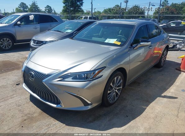 58AD11D18MU007918 2021 LEXUS ES 250 Gray Front left
