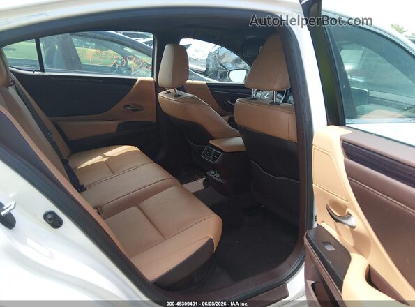 58AD21B11LU005846 2020 LEXUS ES 300H White VIN კოდის სტიკერის ხედი