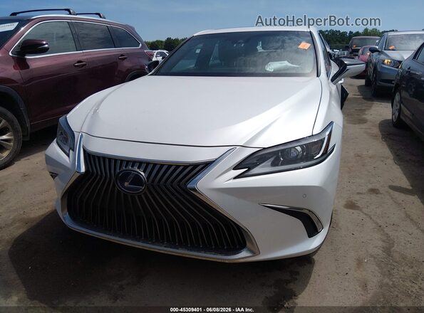 58AD21B11LU005846 2020 LEXUS ES 300H White ხელსაწყოთა პანელის ხედი
