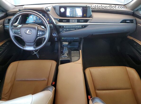 58AD21B11LU010609 2020 LEXUS ES White Dashboard view