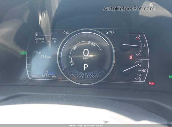 58AD21B13LU011700 2020 LEXUS ES 300H Gray 