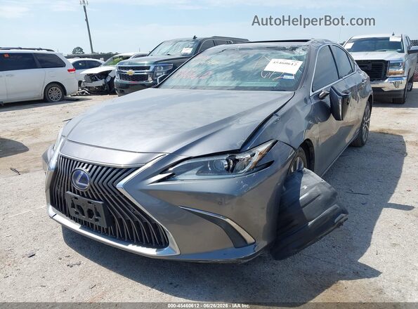 58AD21B15LU008037 2020 LEXUS ES 300H Gray Front left