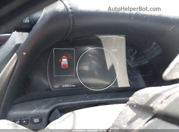 58AD21B15LU008037 2020 LEXUS ES 300H Gray Rear seats view