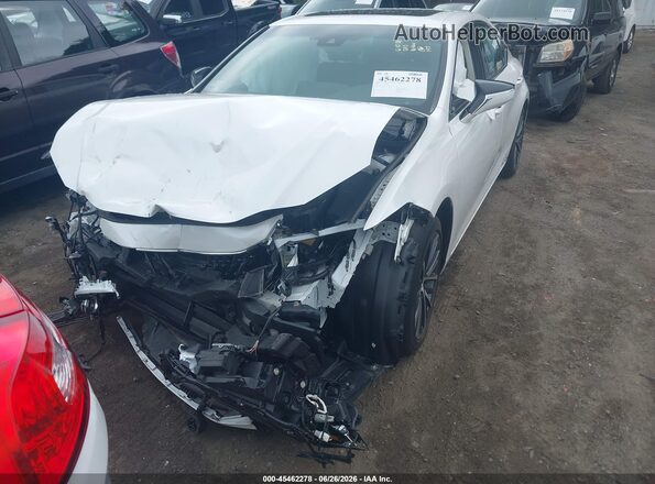 58ADA1C10NU013313 2022 LEXUS ES 300H White Vista tres cuartos delantera izquierda