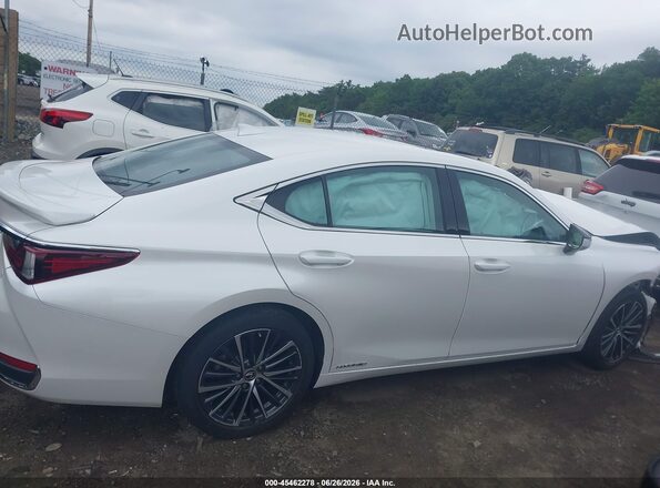 58ADA1C10NU013313 2022 LEXUS ES 300H White Vista del cuadro de instrumentos