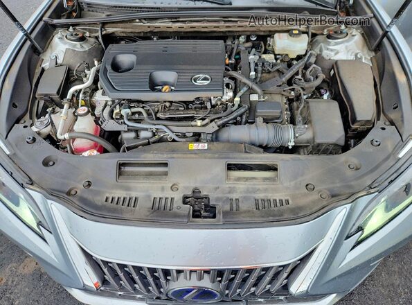 58ADA1C10NU020178 2022 LEXUS ES Серебряный Вид задней части салона