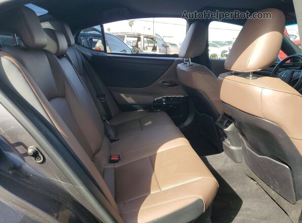 58ADA1C10PU035394 2023 LEXUS ES Gray Widok tylnych siedzeń