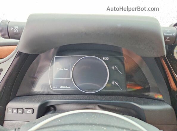 58ADA1C12PU029077 2023 LEXUS ES Beige Vista del cuadro de instrumentos