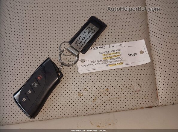 58ADA1C13SU063151 2025 LEXUS ES 300H Black Widok deski rozdzielczej