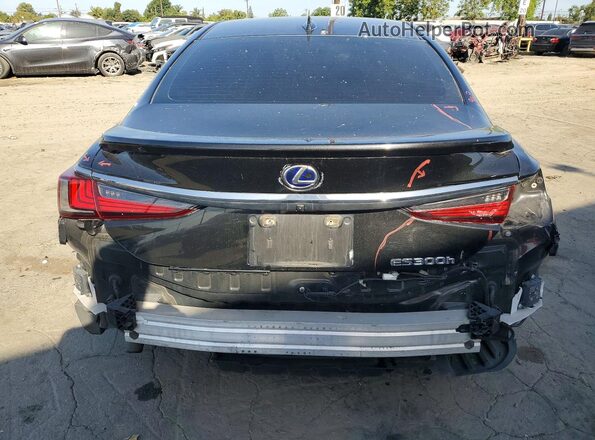 58ADA1C16NU026308 2022 LEXUS ES Black Հետևի տեսք