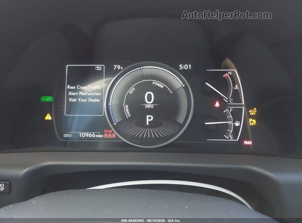 58ADA1C16SU069526 2025 LEXUS ES 300H Черный Вид задних сидений