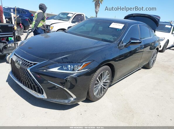58ADA1C16SU069526 2025 LEXUS ES 300H Черный Передняя левая четверть