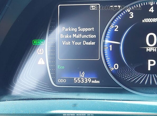 58ADA1C18NU024382 2022 LEXUS ES 300H Black 