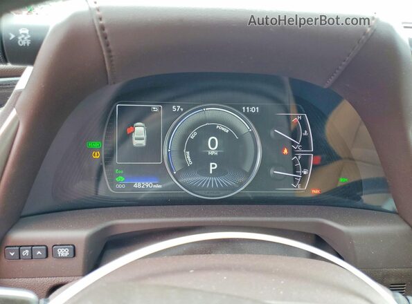 58ADA1C19MU004110 2021 LEXUS ES Blue Սարքավորումների վահանակի տեսք