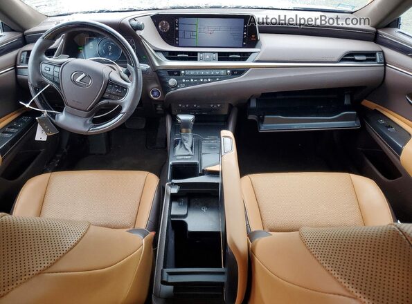 58ADA1C19MU004110 2021 LEXUS ES Blue Առջևի վահանակի տեսք