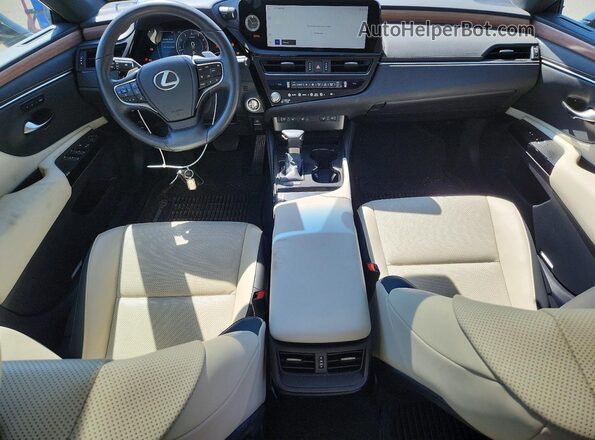 58ADZ1B11PU140973 2023 LEXUS ES White Widok deski rozdzielczej