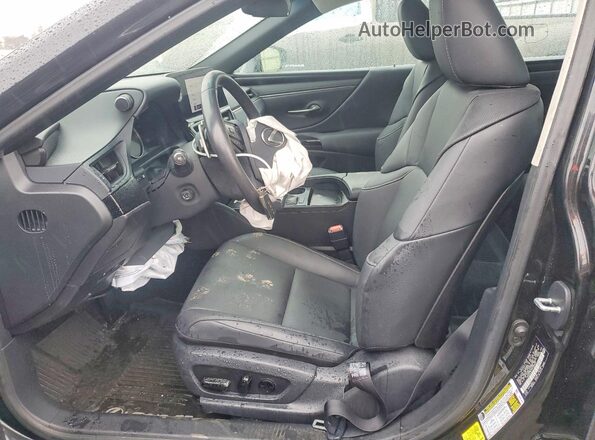 58ADZ1B11PU146532 2023 LEXUS ES Black Вид салону спереду