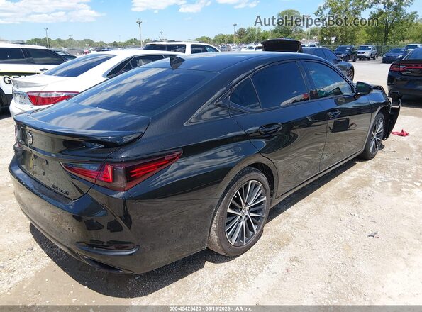 58ADZ1B12RU178067 2024 LEXUS ES 350 Черный Задняя правая четверть