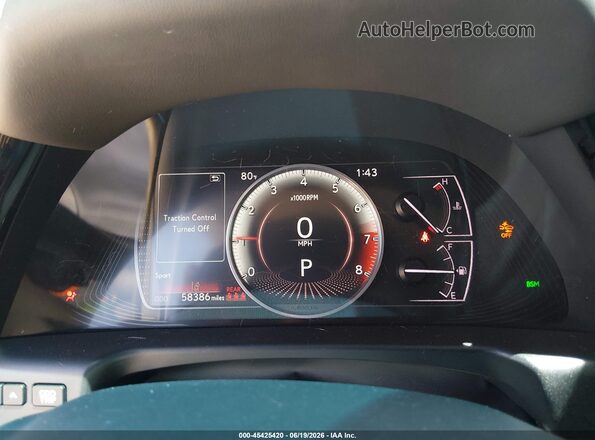 58ADZ1B12RU178067 2024 LEXUS ES 350 Черный Вид задних сидений