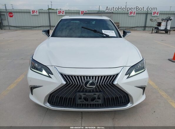 58ADZ1B13LU065042 2020 LEXUS ES 350 White Widok zestawu wskaźników