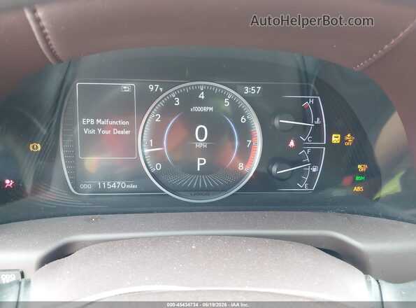 58ADZ1B13LU065042 2020 LEXUS ES 350 White Widok tylnych siedzeń