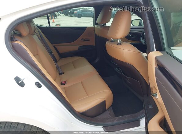 58ADZ1B13LU065042 2020 LEXUS ES 350 White Widok naklejki z numerem VIN
