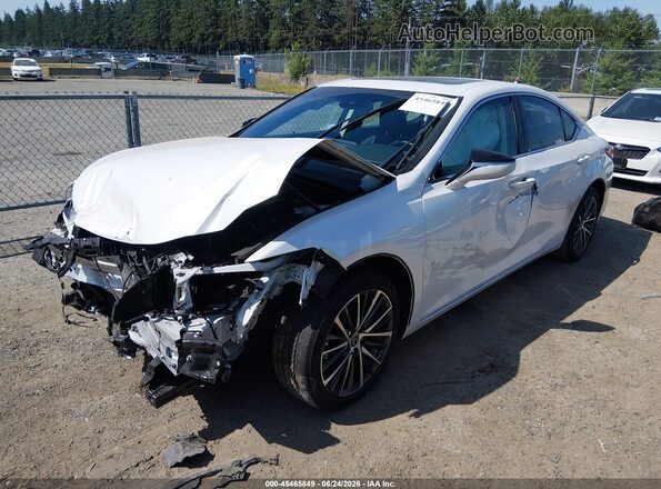 58ADZ1B13PU145544 2023 LEXUS ES 350 White Առջևի ձախ երեք քառորդ տեսարան